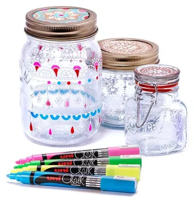 Zdjęcie produktu dla Uni-Ball ChalkGlass 10.1.0389, Biały, Dłuto, 1 szt.
