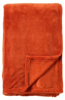 Produktbild von Dutch Decor Wohndecke Flanell-Fleece Sidney 140x180 cm Orange