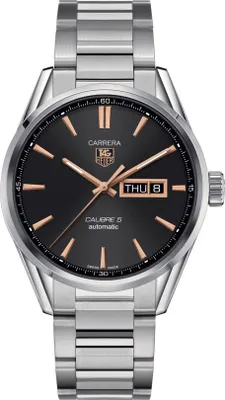 Zdjęcie produktu dla Zegarek męski Tag Heuer Carrera, srebrno-czarny, model WAR201C.BA0723