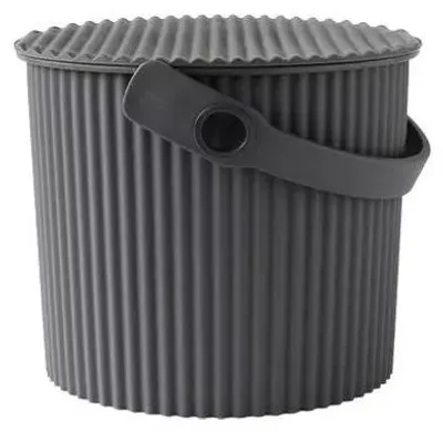 Produktbild von Hachiman omnioutil S Eimer  Dunkelgrau  8L