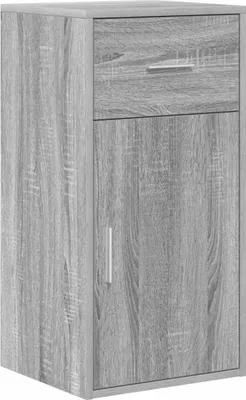 Produktbild von Sideboard mit Schubladen Graues Sonoma 38 x 34 x 75 cm