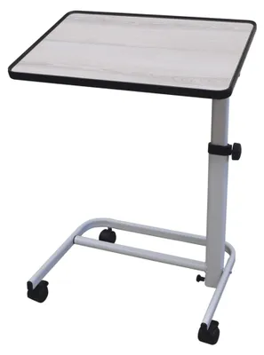 Beistelltisch mit Rollen, weiß, 60 x 40 cm, 10 kg