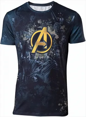 Produktbild von Avengers Infinity War T-Shirt Team Sublimation Größe L