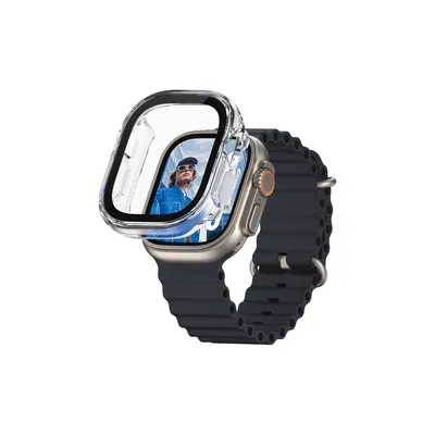 Produktbild von PanzerGlass ® Case Full Body Transparent Apple Watch Ultra 3 | Ultra 2 | Ultra | 49mm, Apple, Apple - Watch Ultra 49mm, Apple - Watch Ultra 2 49mm, Apple - Watch Ultra 3 49mm, Trockene Anwendung, Kratzresistent, Schockresistent, Transparent, 1 Stück(e)