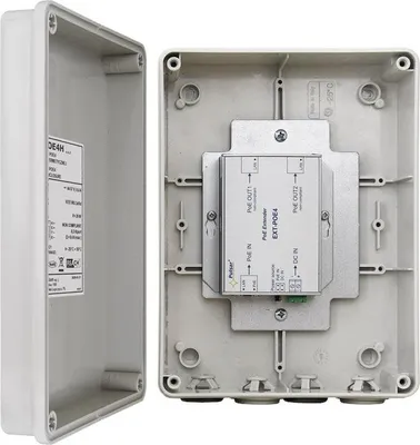 Produktbild von HERMETIC POE EXTENDER FOR 2 IP CAMERAS Pulsar EXT-POE4H 48V