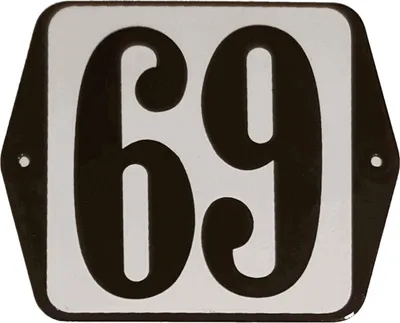 Produktbild von Hausnummer Standardnummer 69 – Warentuin-Mix