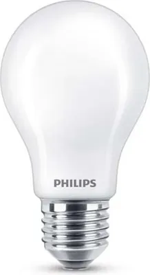 A single LED light bulb against a white background.
