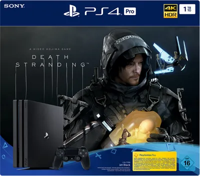 PS4 Pro 1TB Konsole inkl. 1 DS Controller und PS4 Death Stranding