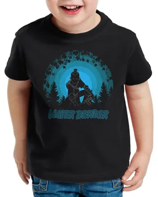 Produktbild von style3 Water Bender T-Shirt für Kinder