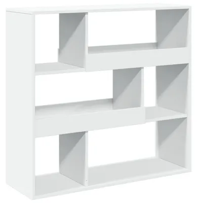 Immagine prodotto di Libreria/divisorio ambiente, bianco, 100x33x94,5 cm, realizzata in materiale composito di legno