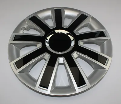Produktbild von SET Radkappen Radzierblenden 4er Satz 16 Flash silver-black