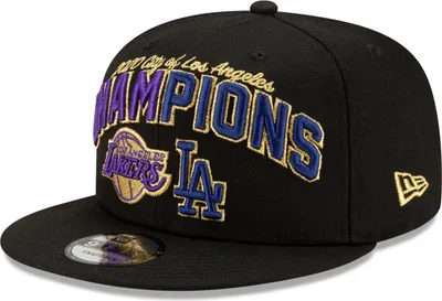 Produktbild von New Era 9Fifty Snapback Cap CHAMPS 2020 LA Lakers & Dodgers