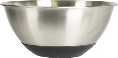Produktbild von Excellent Houseware Rührschüssel, Edelstahl, 18x8 cm, 1,2 l, silber/schwarz