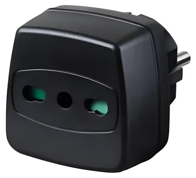 Image de Brennenstuhl Travel Adapter power adapter/inverter Black