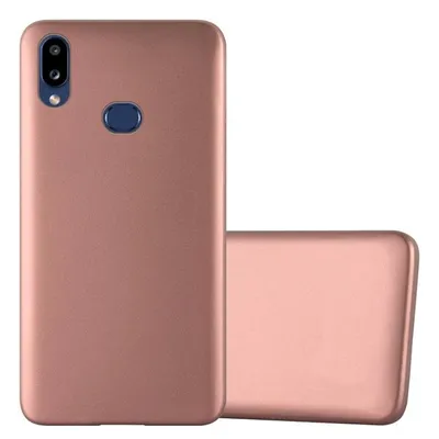 Immagine prodotto di Cadorabo custodia protettiva per Samsung Galaxy A10s / M01s custodia in rosa telefono cellulare TPU custodia in silicone Custodia Cover