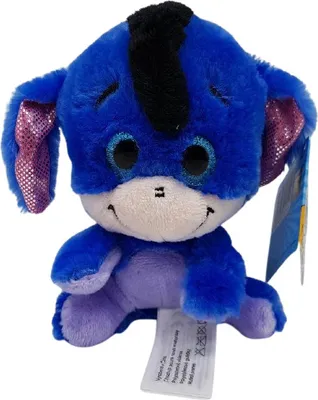 Produktbild von I-Aah Disney Kuscheltier 15 cm – Bambi, Simba, 101 Dalmatiner, Schneewittchen, I-Aah, Micky Maus