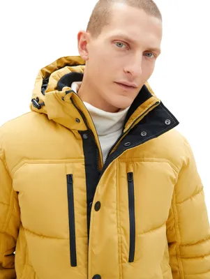 Produktbild von Tom Tailor Jacke Wintersteppjacke mit abnehmbarer Kapuze