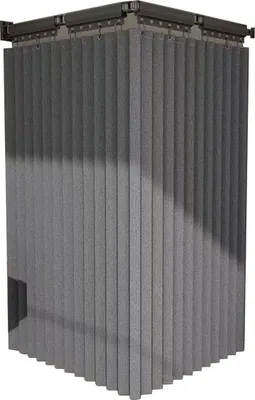 Produktbild von Duschstange Duschstange, 4-fach drehbare Duschvorhangstange (2-in-1), 360°-Drehung,Ohne Bohren,für B180×H200cm Vorhänge,geeignet für Badezimmer,Geschäfte