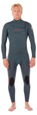 Produktbild von Rip Curl Dawn Patrol Pro 3/2 Mm Langarm-neoprenanzug Mit Brustreißverschluss Grau MS Mann Grau MS