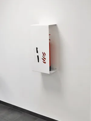 Produktbild von Feuerlöscherhalter weiß