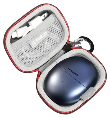 Immagine prodotto di Custodia protettiva per auricolari Bluetooth, realizzata con materiali resistenti
