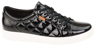 Obrázek produktu pro Dámské polobotky ECCO SOFT 7 z černé lakované kůže 37
