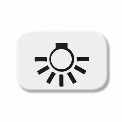 Produktbild von BJ Reflex SI Symbol Licht 2525LI-214 alpinweiss