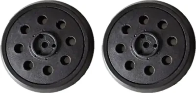 Produktbild von 2x Trade-Shop 125mm Klett Schleifteller Haftteller Stützteller 8-Loch für viele Exzenterschleifer, Ersatz für Bosch 2608601062 / 2.608.601.062
