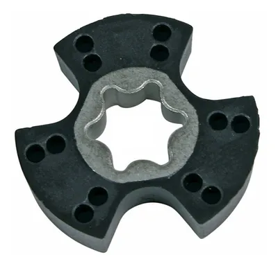 A product shot of a motor coupling for a kitchen machine.