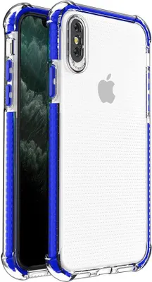 Produktbild von Spring Armor Silikonhülle für iPhone X/XS - Dunkelblau KP9562