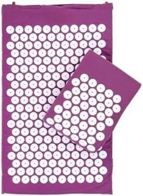 Produktbild von Famanu Akupressurmatte mit Kissen - Entspannungsmatte für Körper und Geist