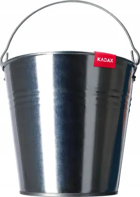 Image de Seau de jardin - Seau métallique - Galvanisé - Seau en zinc - Contenance 10 l