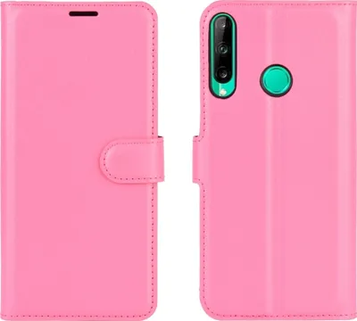 Produktbild von Mobigear Classic  Huawei P40 Lite E Hülle Klapphülle Geldbörse - Magenta