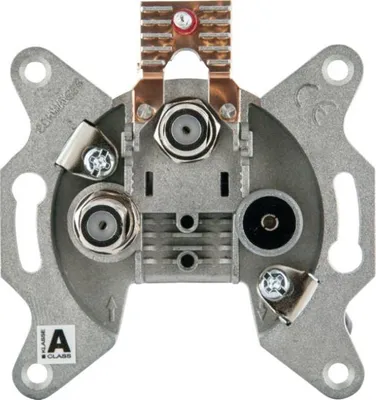 Immagine prodotto di Schwaiger presa singola due connessioni IF SAT 2 dB