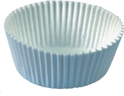 Produktbild von 1000 Backförmchen rund Ø 5 cm · 2,5 cm weiss