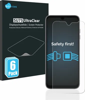 Produktbild von 6x Für Fairphone 4 Schutzfolie Savvies Displayschutz Display Schutz Folie Klar Transparent