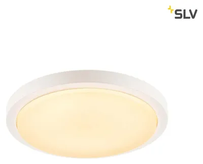 Zdjęcie produktu dla SLV Ainos lampa sufitowa LED 3000K okrągła biała z czujnikiem SLV 229971
