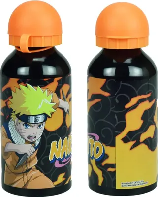Produktbild von Anime Naruto Shippuden ALU - Wasserflasche Trinkflasche Flasche 400 ml