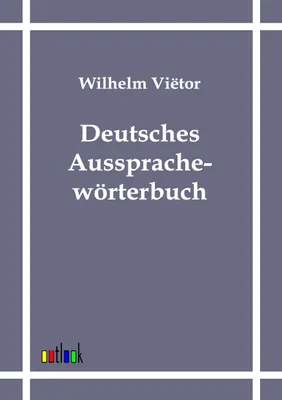 Produktbild von Deutsches Aussprachewörterbuch