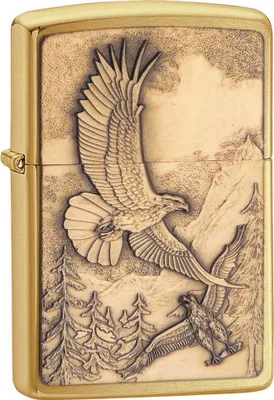 Zdjęcie produktu dla Zapalniczka benzynowa Zippo "Where Eagles Dare" - miedziane wykoczenie