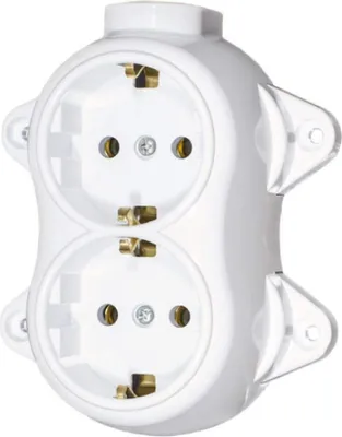 Immagine prodotto di Presa vintage da superficie Interruttore luce Interruttore retrò rotondo Interruttore commutatore Seri
