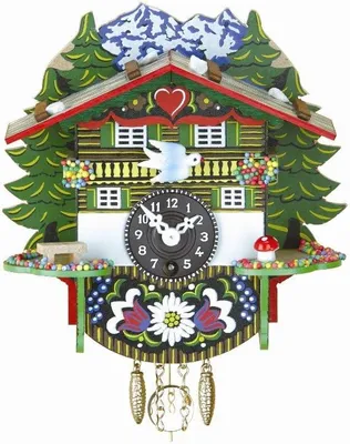 Produktbild von Miniaturuhr aus dem Schwarzwald – Schweizer Haus