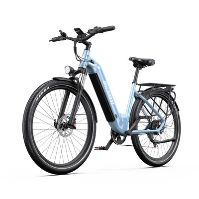 Produktbild von WT05 Stadt‑Elektrofahrrad für Erwachsene, Aluminiumrahmen, 250W, 40 Nm, 36V, 25 km/h, hydraulische Scheibenbremsen, 27,5‑Zoll, App‑Unterstützung