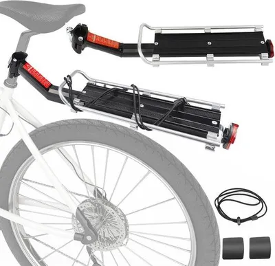 Produktbild von Famanu Fahrradgepäckträger Aluminiumlegierung - Verstellbar, Schnellverschluss