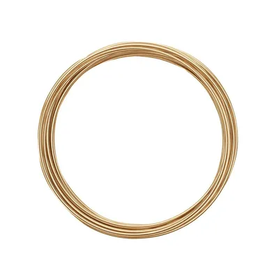 Produktbild von Vaessen Creative | Aludraht 1,5mm 5m Light gold