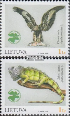Produktbild von Briefmarken Litauen 2004 Mi 853-854 (kompl.Ausg.) postfrisch Zoomuseum