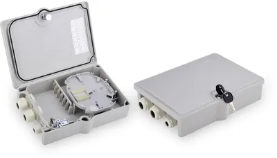 Produktbild von DIGITUS FTTH Distributions Box für Außen 6 SC/DX