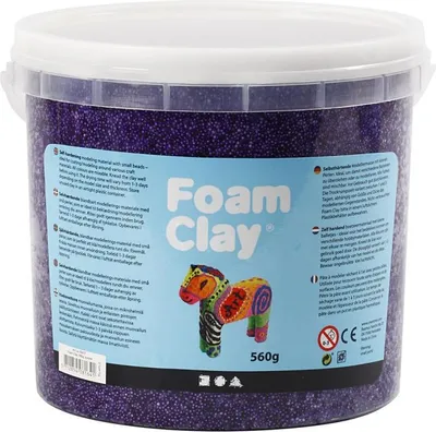 Image de Argile mousse - Paires, 560gr.