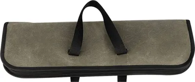 Produktbild von Messertasche (4 Steckplaetze), Canvas Chef's Knife Rolltasche mit haltbaren Griffen, tragbare wasserdichte Messertasche Messertasche