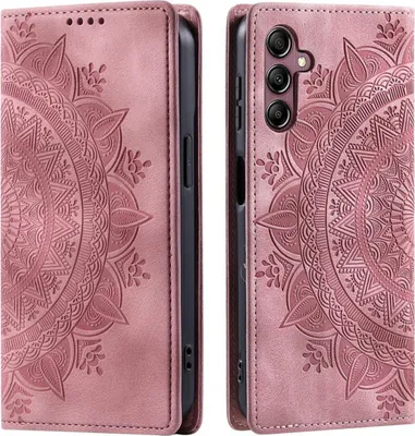 Image de Housse pour Samsung Galaxy S24 Housse téléphone portable Flip Case Cover Etui Mandala